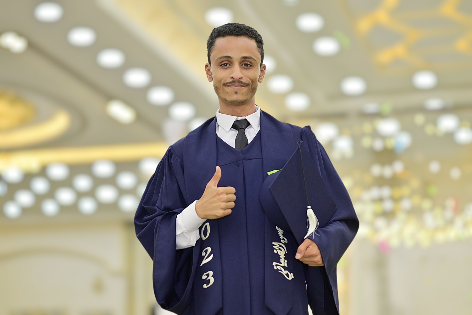 المهندس حسن الضبياني: نموذج يُحتذى به في الجمع بين الطموح والتأهيل الأكاديمي من جامعة تونتك الدولية